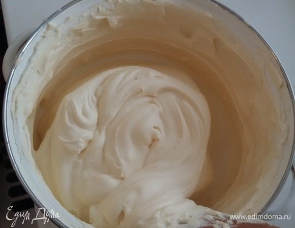 Крем получается такой густоты.