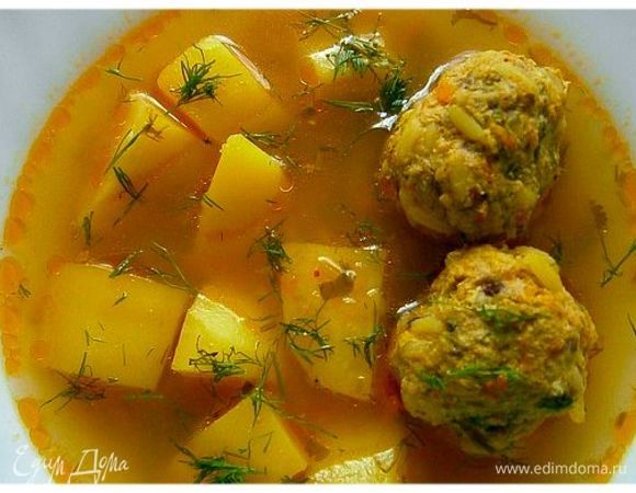 В конце варки добавила свежую зелень.
