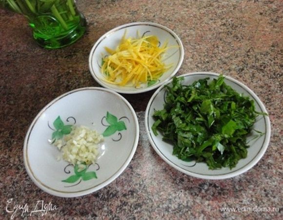 Для гремолаты соединить все ингредиенты.