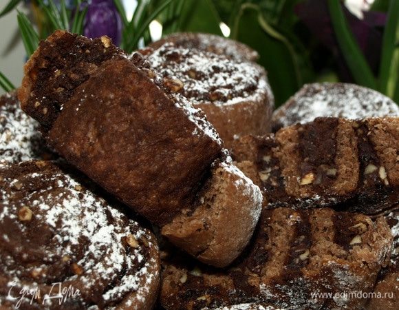 Вот такие булочки внутри. 