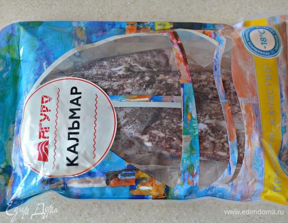 Кальмары ТМ «Магуро» разморозьте на нижней полке холодильника.