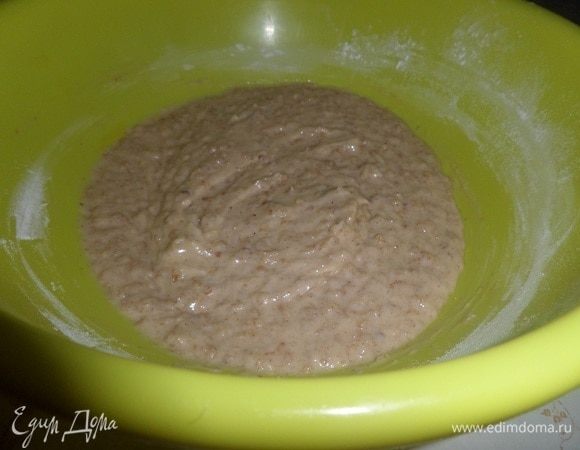 Хорошо перемешиваем. Тесто готово.
