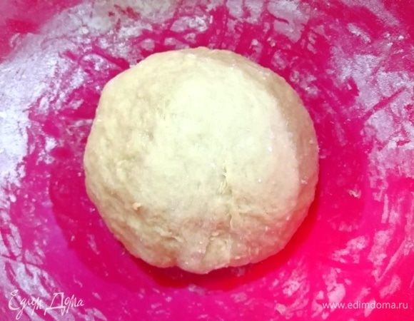 Оставьте тесто подходить на 1 час.