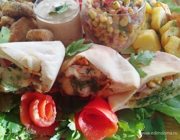 Очень вкусный фаст-фуд. Домашний гораздо полезнее! Приятного аппетита!