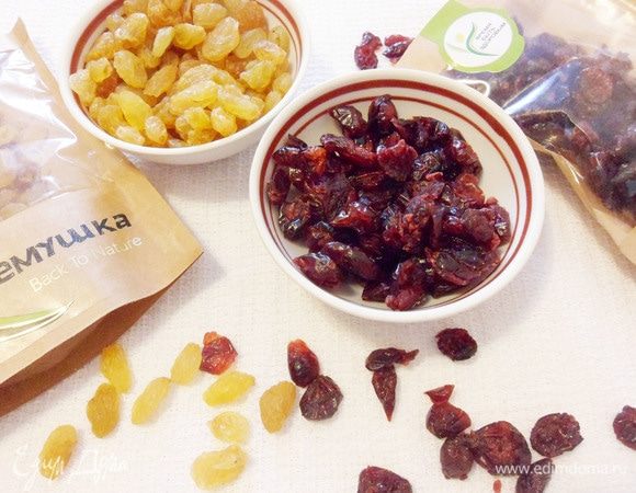 А также сушеная клюква ТМ «Семушка».