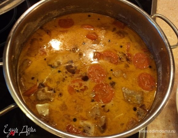 Мясо и подлива «дошли».