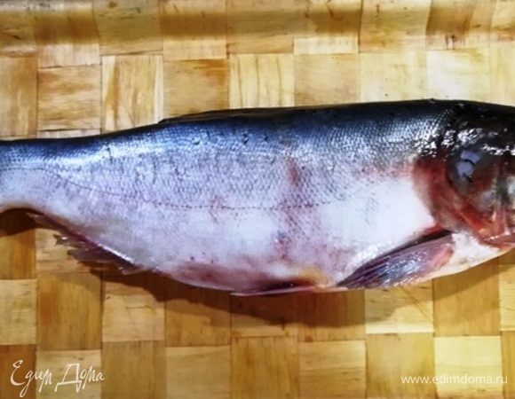 Подготовить толстолобика. Если он заморожен, разморозить.