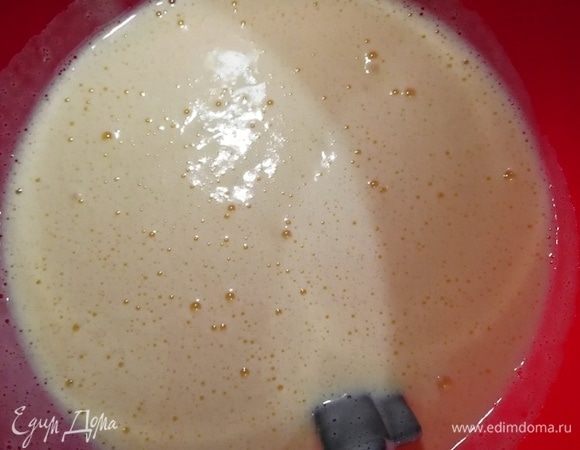 Добавьте к полученной смеси рикотту, перемешайте.