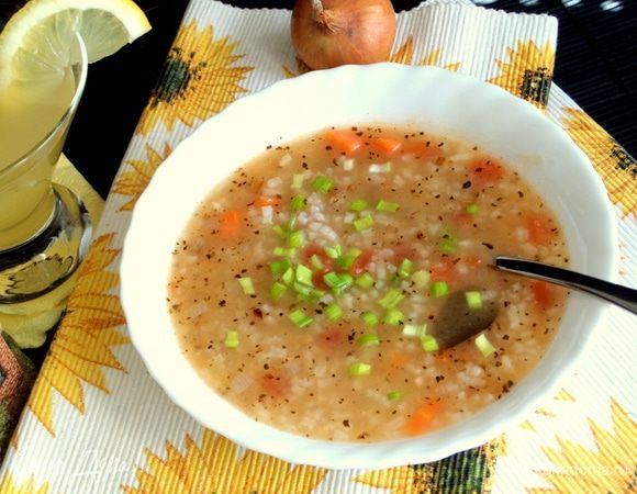 Согреваемся супчиком холодной весной. 