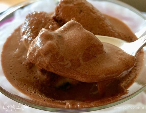 Посмотрите, какой нежный десерт у меня получился!