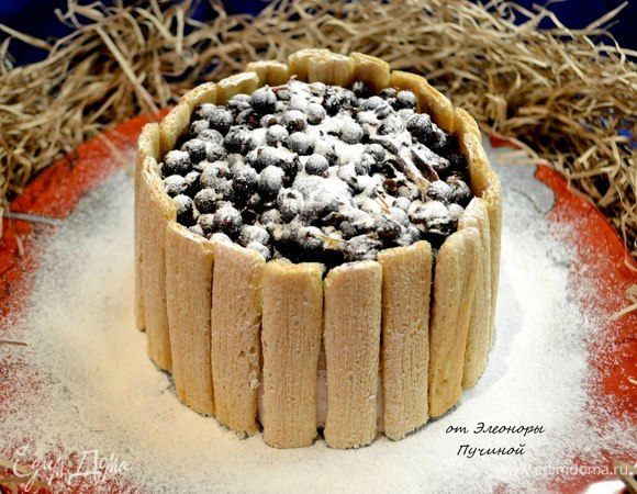 И посыпать сахарной пудрой.