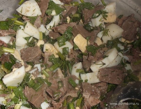 Аккуратно перемешать.