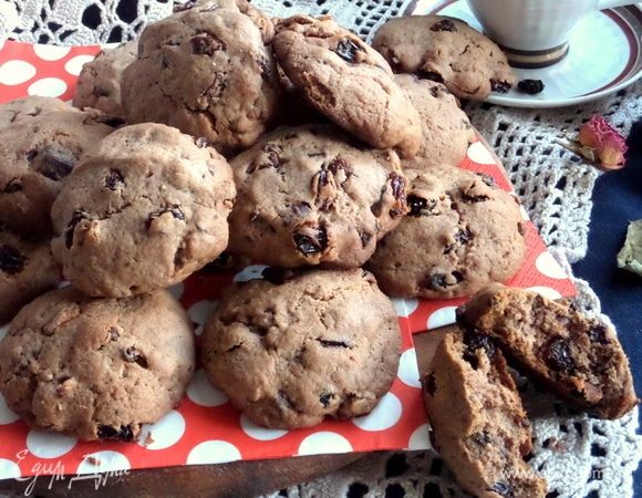 Выходит 17 штук приличного размера печенюшек.