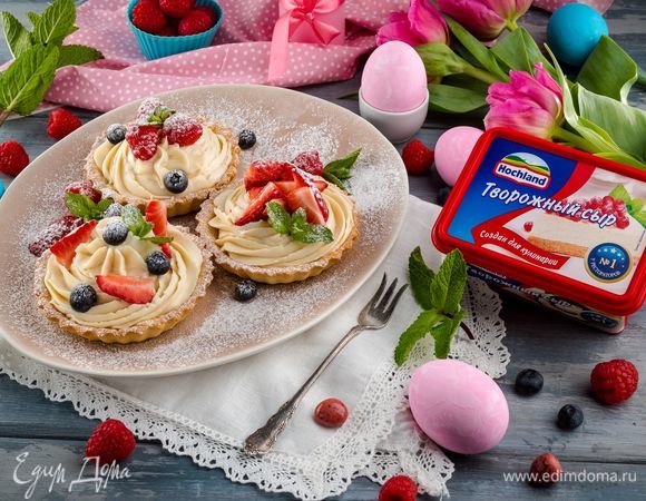 Украсьте свежими ягодами и листочками мяты. Приятного аппетита!