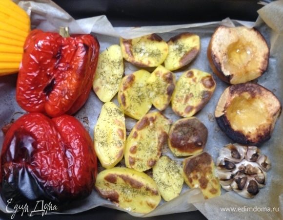 Через 30–40 минут достаем из духовки. Ароматы... 