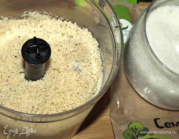 Измельчаем. 