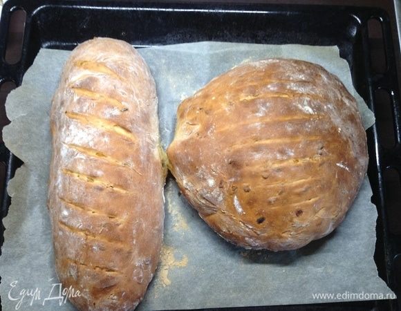 Достаем из духовки. Любуемся:)