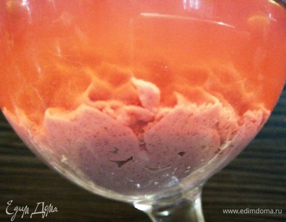 Десерт «Вулкан» готов!