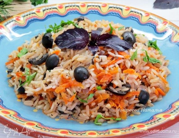 Наш рис готов, приятного аппетита! 