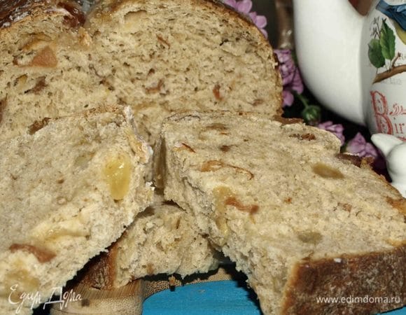 И такой хлеб внутри. 