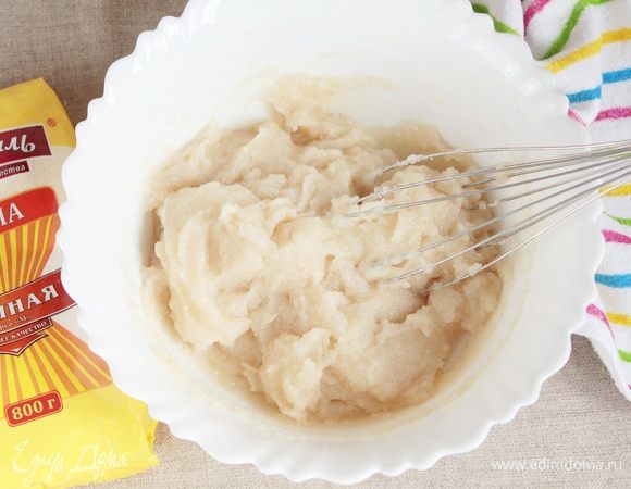 При остывании крем еще станет чуть гуще.