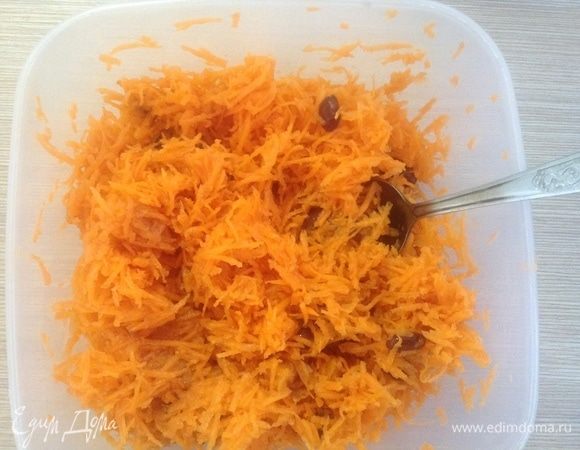 Оказался любимый — морковь, мед, ну, изюм чуток.