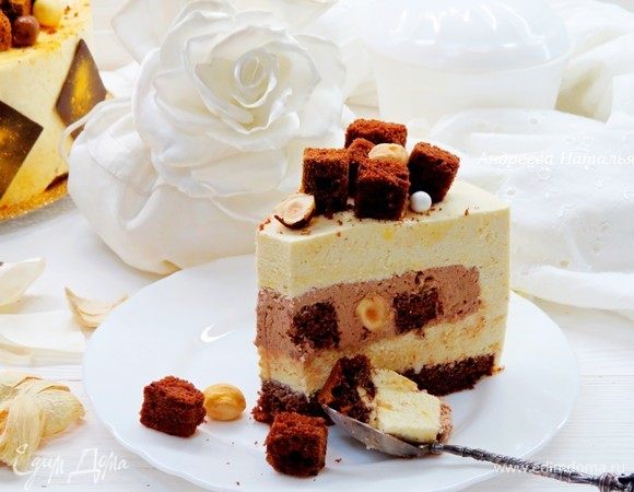 Разрезаем на кусочки и наслаждаемся изысканным вкусом.