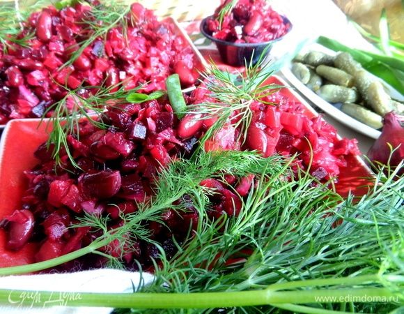 Угощаемся ароматнейшим винегретом!
