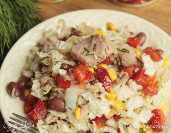 Наш салат готов!