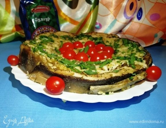 Украшаем зеленью и приглашаем всех к столу!