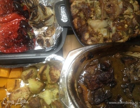 С «Мясом по-бургундски» дружеские и/или семейные посиделки будут чудесными:) Проверено!