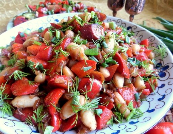 При подаче посыпать зеленью.