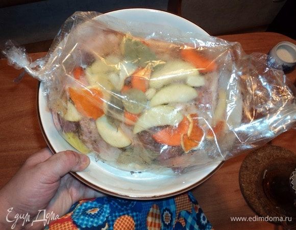 Ну и запаковали с обоих концов пакет. Обязательно с душой и любуясь:). Иначе, все напрасно!