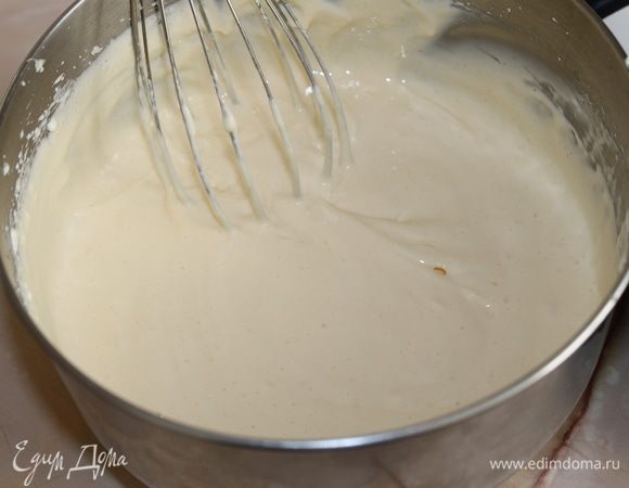 У вас получится легкий воздушный крем.