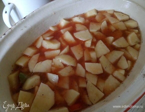 Ставим в разогретую до 200°C в духовку на 40–45 мин.