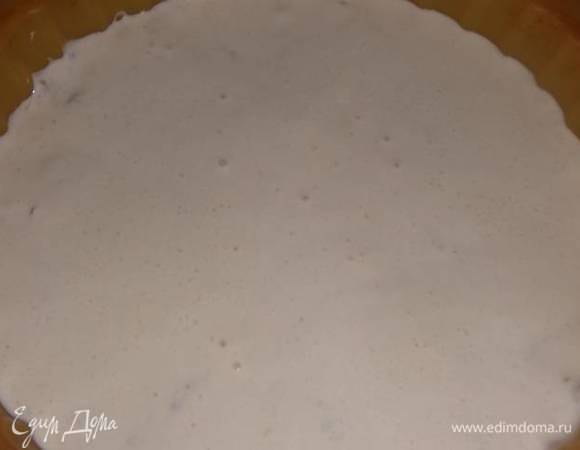 Залить оставшимся тестом.