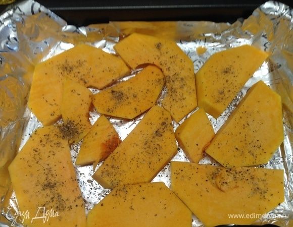 Посыпали этой ароматной смесью подушку из тыквы.