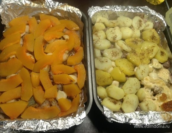 Через часок достаем, крышки из фольги долой. Вглядываемся.