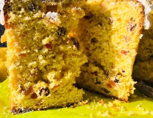 Угощайтесь! Очень вкусный панеттоне или кекс — как угодно.