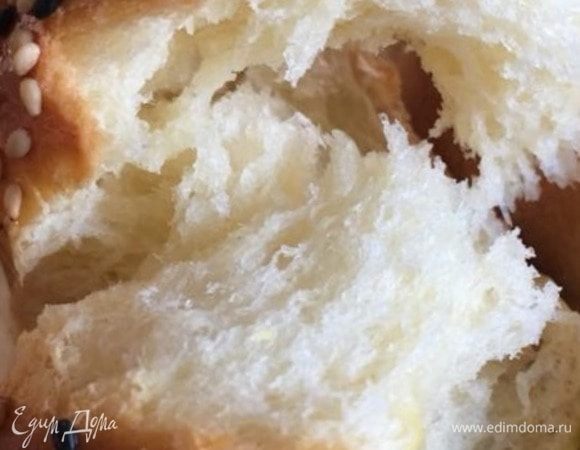 Вот такой мякиш получается.