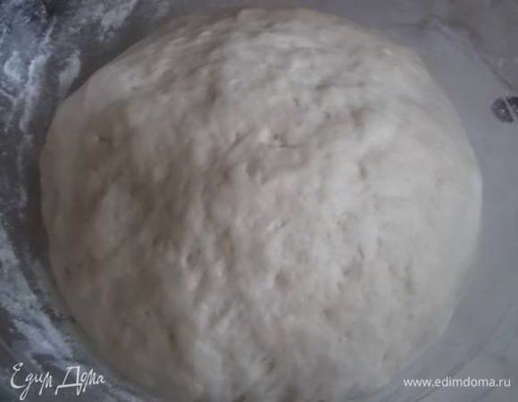 Тесто поднялось.