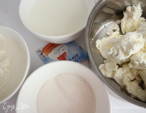 Приготовить все необходимое для крема.