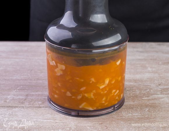 Взбейте все до однородного состояния. 