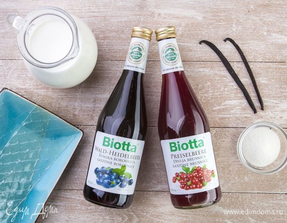 Для приготовления желе нам понадобятся следующие ингредиенты.