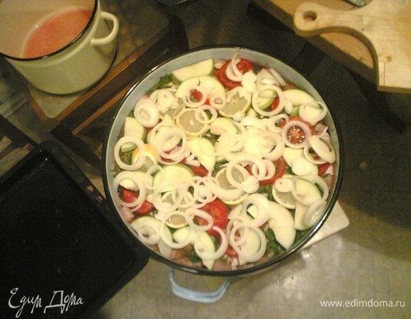 В общем-то и все:) И в прохладное место часов на 12. Удобно вечером накануне вылазки на природу сделать. Тогда в самый раз настоится на следующий день.