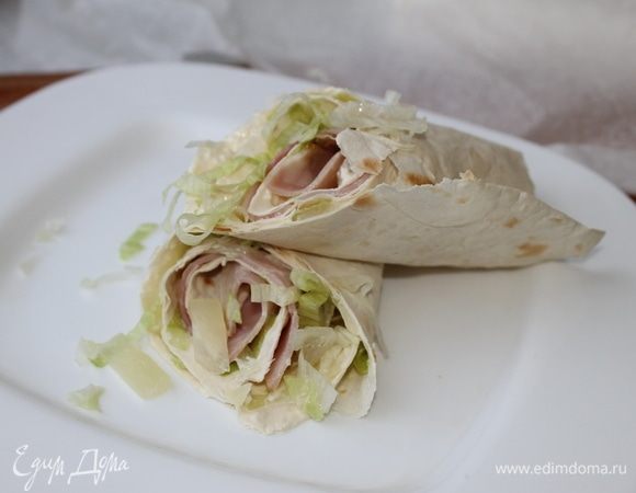 Вот такой легкий, нежный получается ролл.