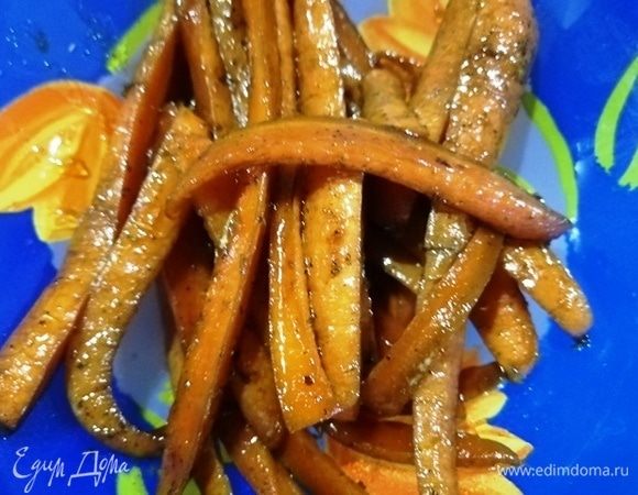 Морковка готова.