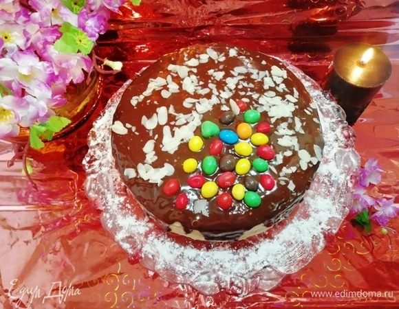 Яркий и сочный получился торт.