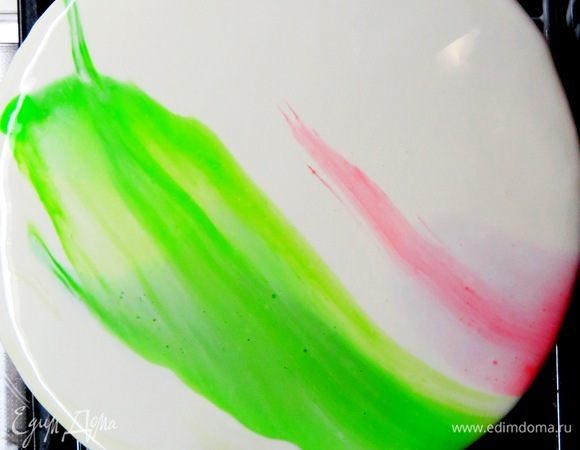 Получаются такие разводы.