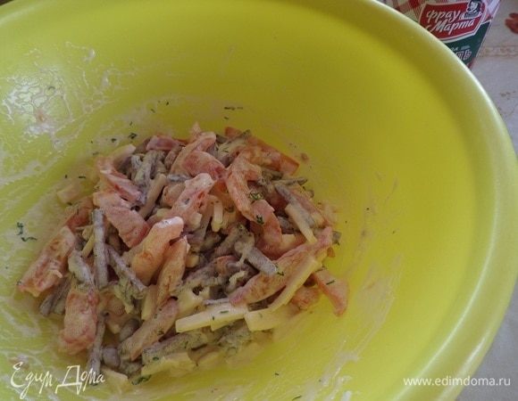 Аккуратно перемешиваем.